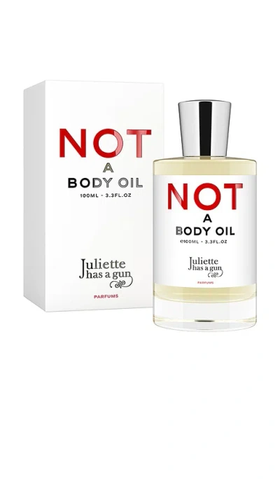 Juliette Has A Gun Not A Perfume Body Oil 100ml In Transparent