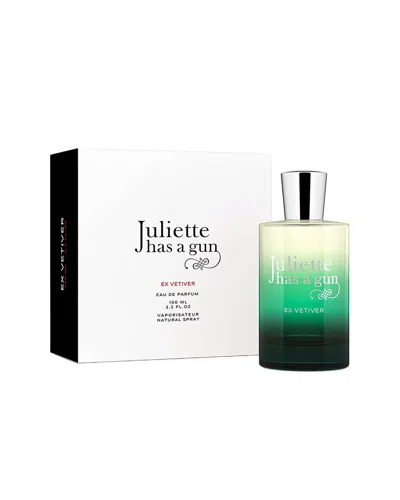 Juliette Has A Gun Unisex 3.4oz Ex Vetiver Eau De Parfum In Transparent