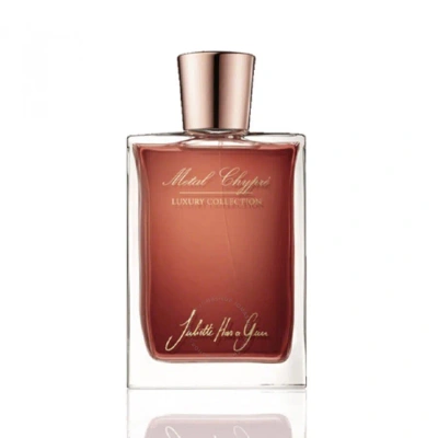 Juliette Has A Gun Unisex Metal Chypre Edp Spray 2.5 oz Fragrances 3760022730381 In Gun Metal / Pink / White