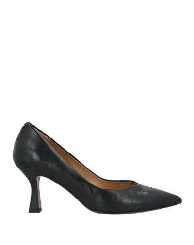 Juliette Vico Woman Pumps Black Size 10 Leather