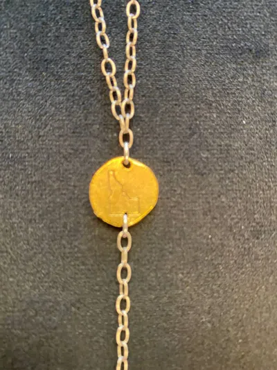 Julio Jewelry Tangent Necklace In Gold