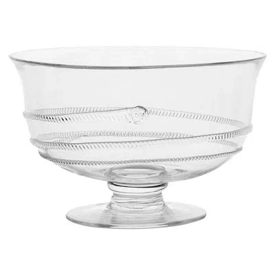 Juliska Amalia 10" Footed Bowl In Clear