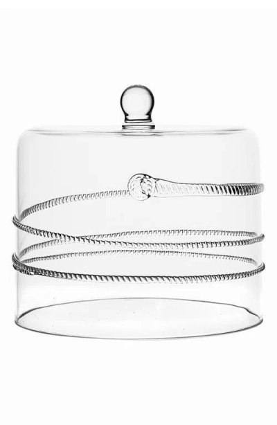 Juliska Amalia Petite Glass Cake Dome In Transparent