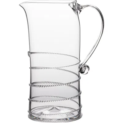 Juliska Amalia Tall Glass Pitcher