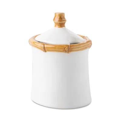 JULISKA BAMBOO LIDDED SUGAR BOWL