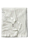 Juliska Beaded Silk Blend Tablecloth In White