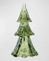 Juliska Berry & Thread 10.5 Medium Stackable Tree, Set Of 3 In Evergreen