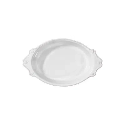 Juliska Berry & Thread 13" Oval Baker - Whitewash