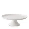 Juliska Berry & Thread Whitewash 14" Cake Stand In Whitewash