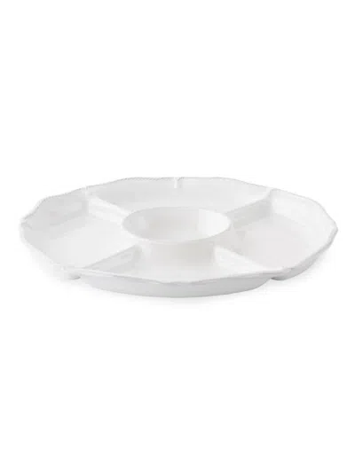 Juliska Berry & Thread 15'' Crudite Platter In White