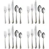 Juliska Berry And Thread 20 Piece Flatware Set, Bright Satin With Gold