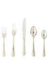Juliska Berry & Thread Bright Satin With Gold Accents 5pc Place Setting In Bright Satin/gold Accent