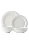 Juliska Berry And Thread 4-piece Place Setting In Whitewash