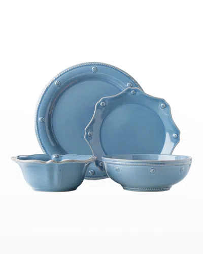 JULISKA BERRY & THREAD 4-PIECE CHAMBRAY PLACE SETTING