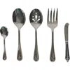Juliska Berry & Thread 5-piece Polished Hostess Set In Polished