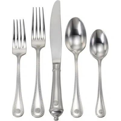 Juliska Berry & Thread 5-piece Place Setting In Bright Satin