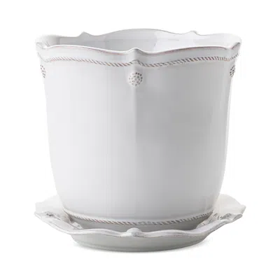 JULISKA BERRY & THREAD 7 PLANTER WITH SAUCER,JA137W