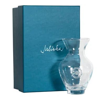Juliska Berry Thread Glass Vase In Clear