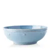 Juliska Berry & Thread Chambray 7.75" Coupe Pasta Bowl In Blue