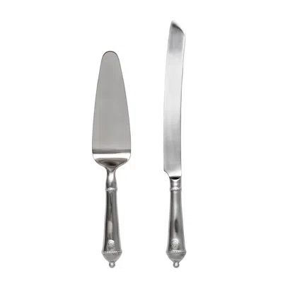 Juliska Berry & Thread Bright Satin Cake Knife & Server