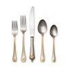Juliska Berry & Thread 5-piece Place Setting - Bright Satin With Gold In Bright Satin/gold