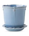 Juliska Berry & Thread Chambray 5" Planter In Blue