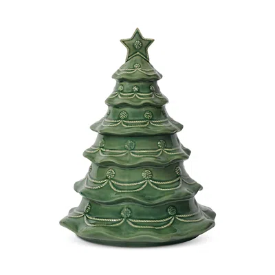 Juliska Berry & Thread Christmas Tree Cookie Jar With Lid