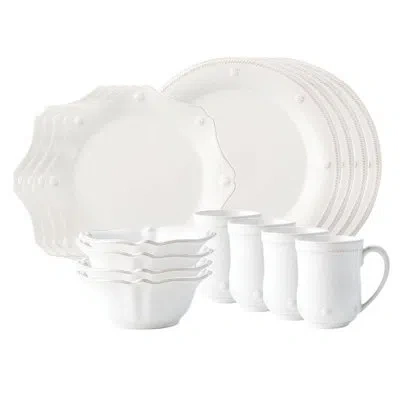 Juliska Berry & Thread Classic 4 - Piece Place Setting In Whitewash