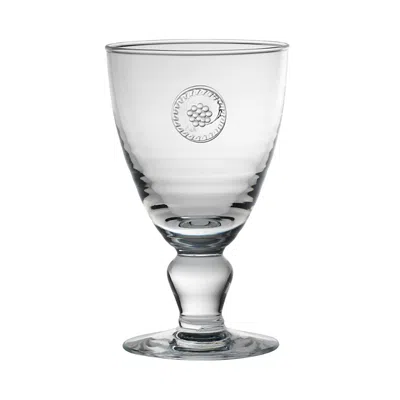 JULISKA BERRY & THREAD CLEAR FOOTED GOBLET,B701C