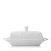 Juliska Berry & Thread Butter Dish - Whitewash In Whitewash