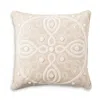 Juliska Berry & Thread Natural Throw Pillow - 18in | Velvet/linen