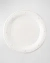 Juliska Berry & Thread Whitewash Ceramic Dessert/salad Plate In Whitewash
