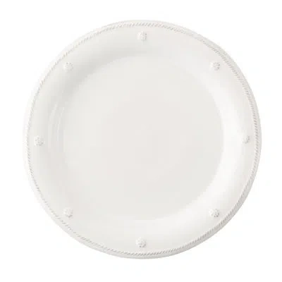 Juliska Berry & Thread Dinner Plate In Whitewash
