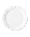 Juliska Berry And Thread Flared Cocktail Plate In White
