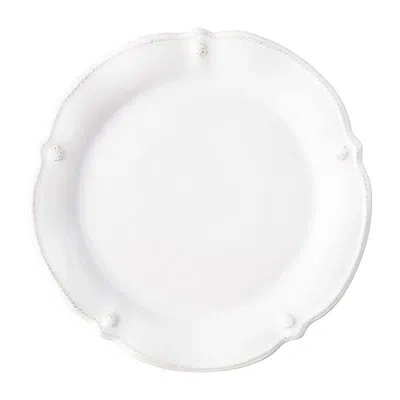Juliska Berry & Thread Flared Dinner Plate In White