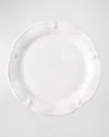 Juliska Berry And Thread Whitewash Flared Dessert Salad Plate In Whitewash
