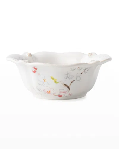 Juliska Berry & Thread Floral Sketch Cereal Bowl - Cherry Blossom In White