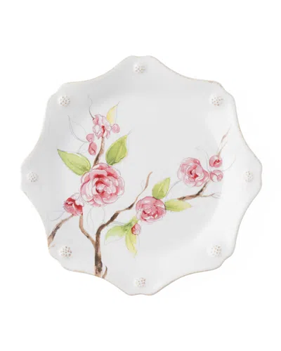 Juliska Berry & Thread Floral Sketch Salad Plate - Camellia In White