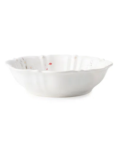 Juliska Berry & Thread Floral Sketch Serving Bowl In White