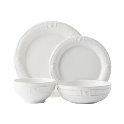 Juliska Berry & Thread French Panel 4 - Piece Place Setting In White