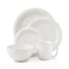 Juliska 5-piece Berry Thread French Panel Whitewash Dinnerware Place Setting In Whitewash