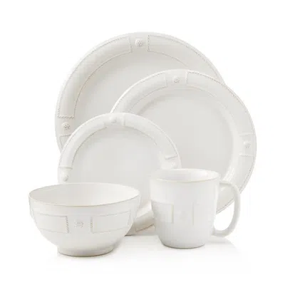 Juliska 5-piece Berry Thread French Panel Whitewash Dinnerware Place Setting