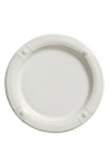 Juliska Berry & Thread French Panel Dessert Salad Plate - Whitewash In Whitewash