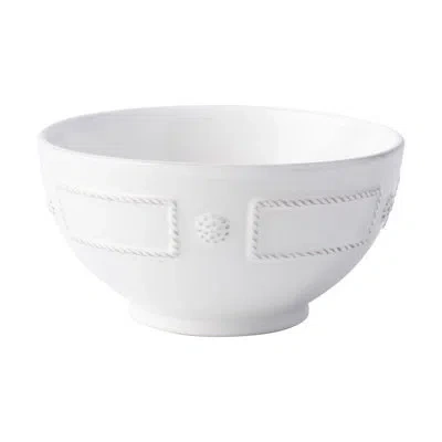 Juliska Berry & Thread French Panel Cereal Bowl In Whitewash