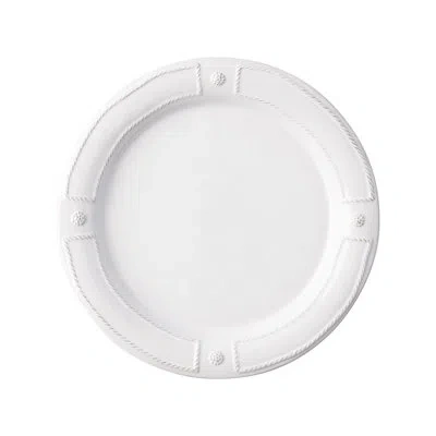 Juliska Berry & Thread French Panel Dessert/salad Plate In White