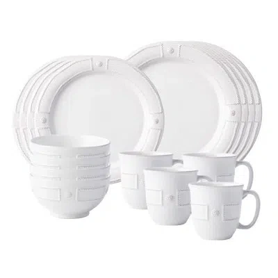 Juliska Berry & Thread French Panel Place Setting In White