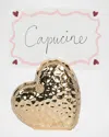 Juliska Berry & Thread Heart Place Card Holders, Set Of 4 In Gold