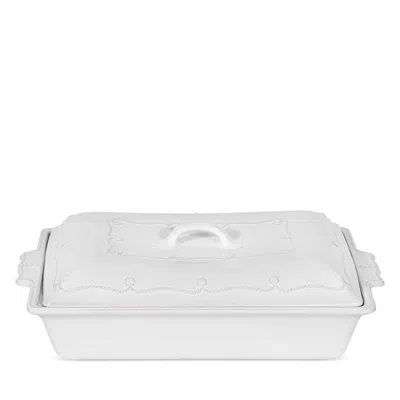 Juliska Berry & Thread Lidded Baker 13 In White