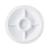 Juliska Berry & Thread Melamine 15 Sectioned Server In Whitewash
