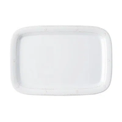 Juliska Berry & Thread Melamine 16" Tray - Whitewash